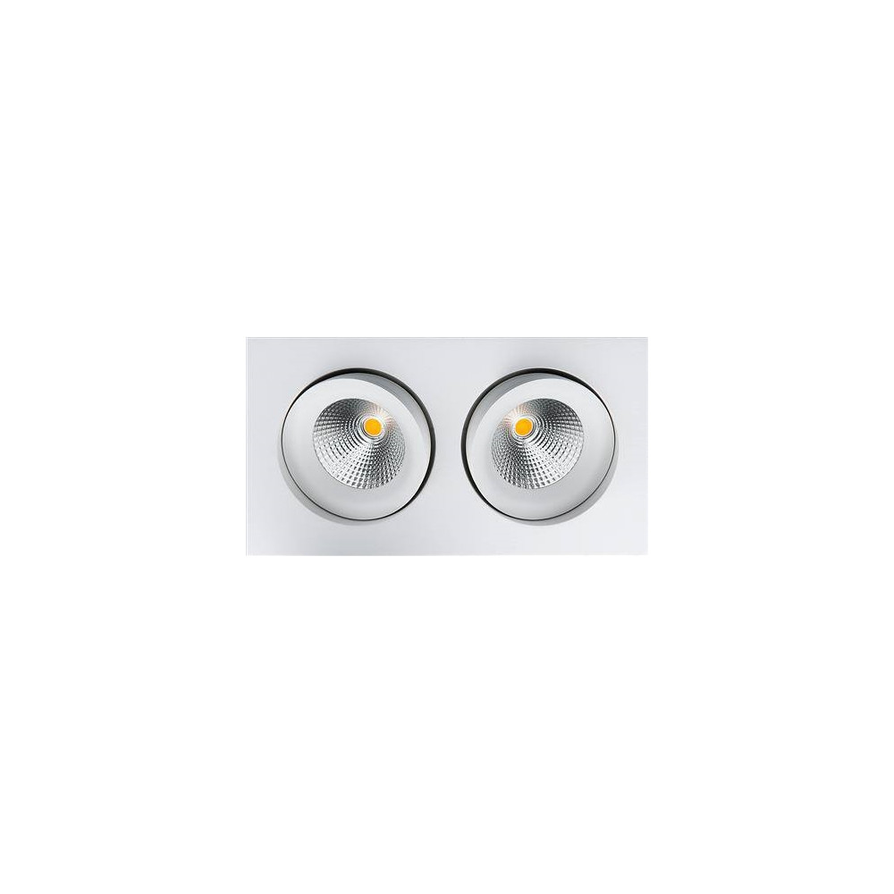 Produktbild för SG ARMATUREN JUNISTAR ISOSAFE DTW HVID 2x6W