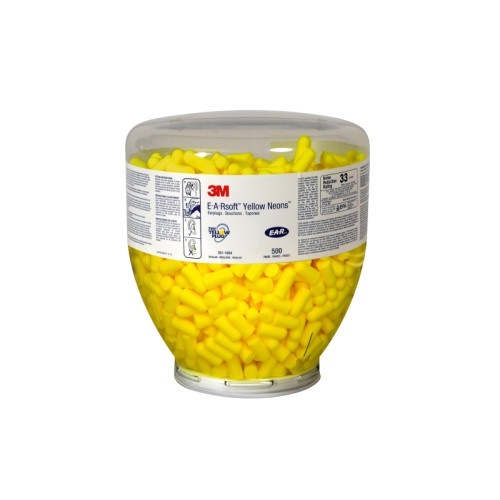 3M Ørepropper 3M Ear Soft yellow neons, refill