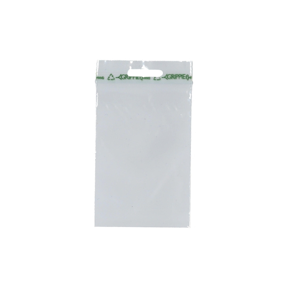 Produktbild för Lynlåsposer Grippie Green 80x120 mm,