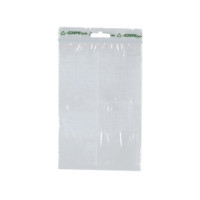 Produktbild för Grippie Gröna dragkedjepåsar, 120 x 180 mm, påse med 100 sty...