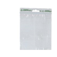 Produktbild för Grippie Gröna dragkedjepåsar, 120 x 180 mm, påse med 100 sty...