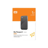 Produktbild för WD My Passport SSD WDBAGF0010BGY - SSD - 1 TB - USB 3.2 Gen 2