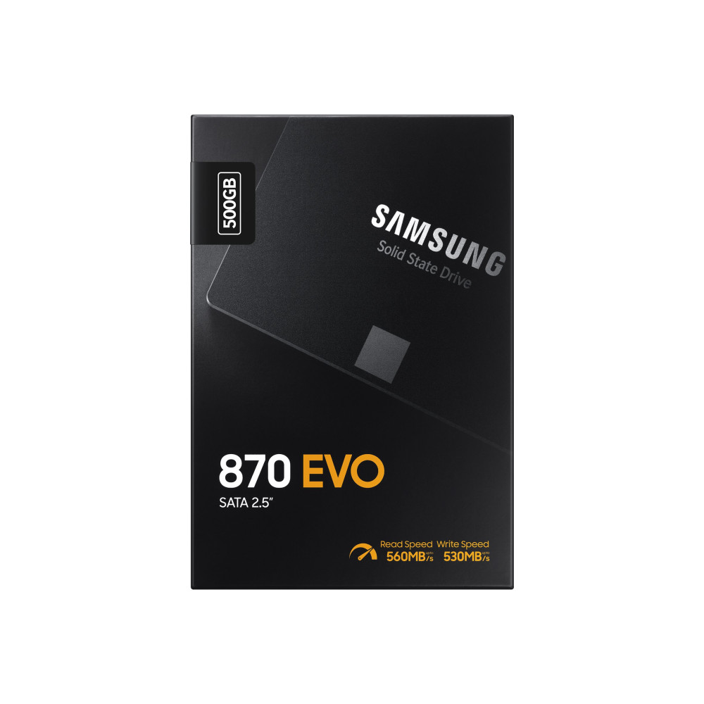 Produktbild för Samsung 870 EVO MZ-77E500B - SSD - 500 GB - SATA 6Gb/s