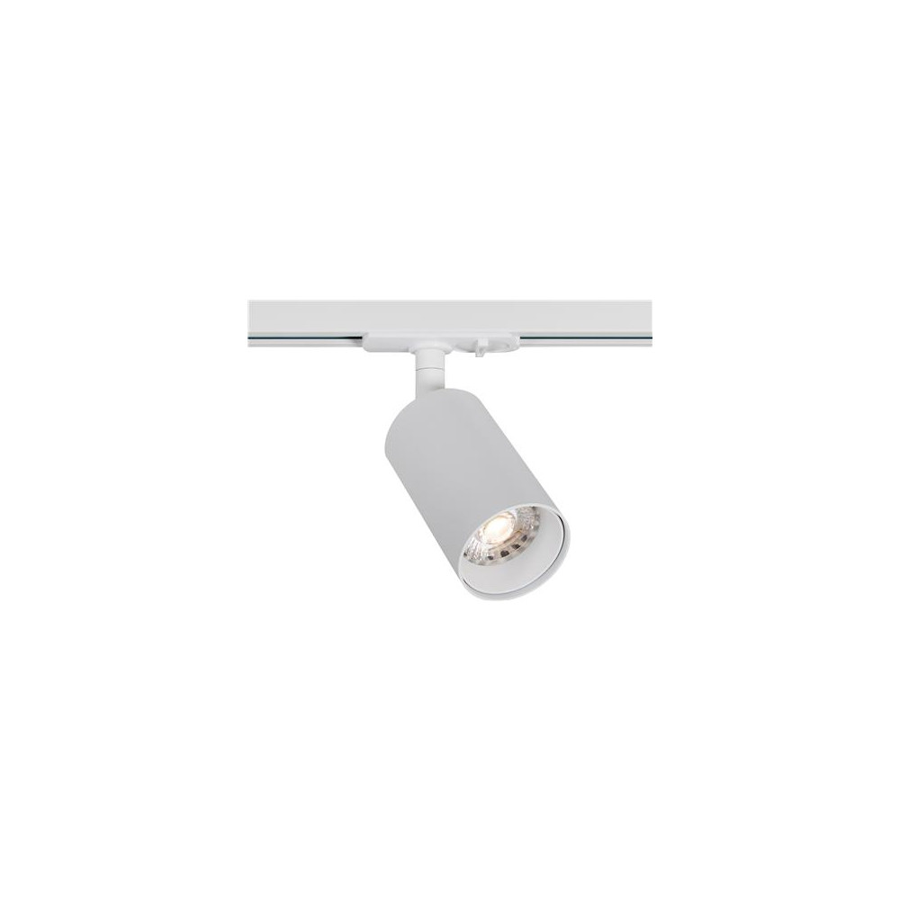 Produktbild för Spotlight Focus Track GU10 vit 1-fas 90°, tiltvinkel 350°, r...