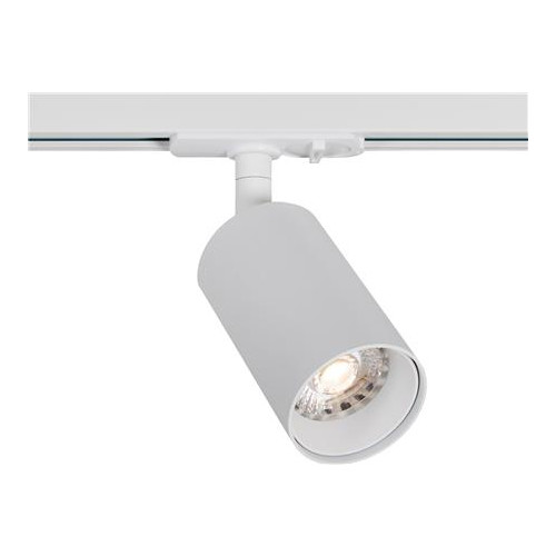 Solar Plus Spotlight Focus Track GU10 vit 1-fas 90°, tiltvinkel 350°, r...
