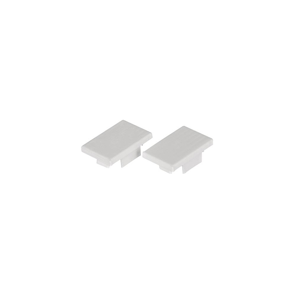 Produktbild för Ändstycke Art Low alu 2 st för E-7504023 profil Art Low 2 m...