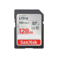 Produktbild för SanDisk Ultra - flash-minneskort - 128 GB - SDHC UHS-I