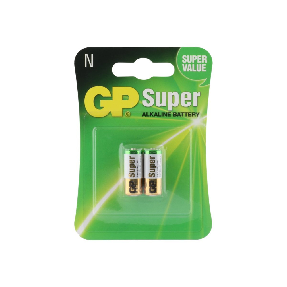 Produktbild för GP Super Alkaline batteri - 2 x LR1 - alkaliskt