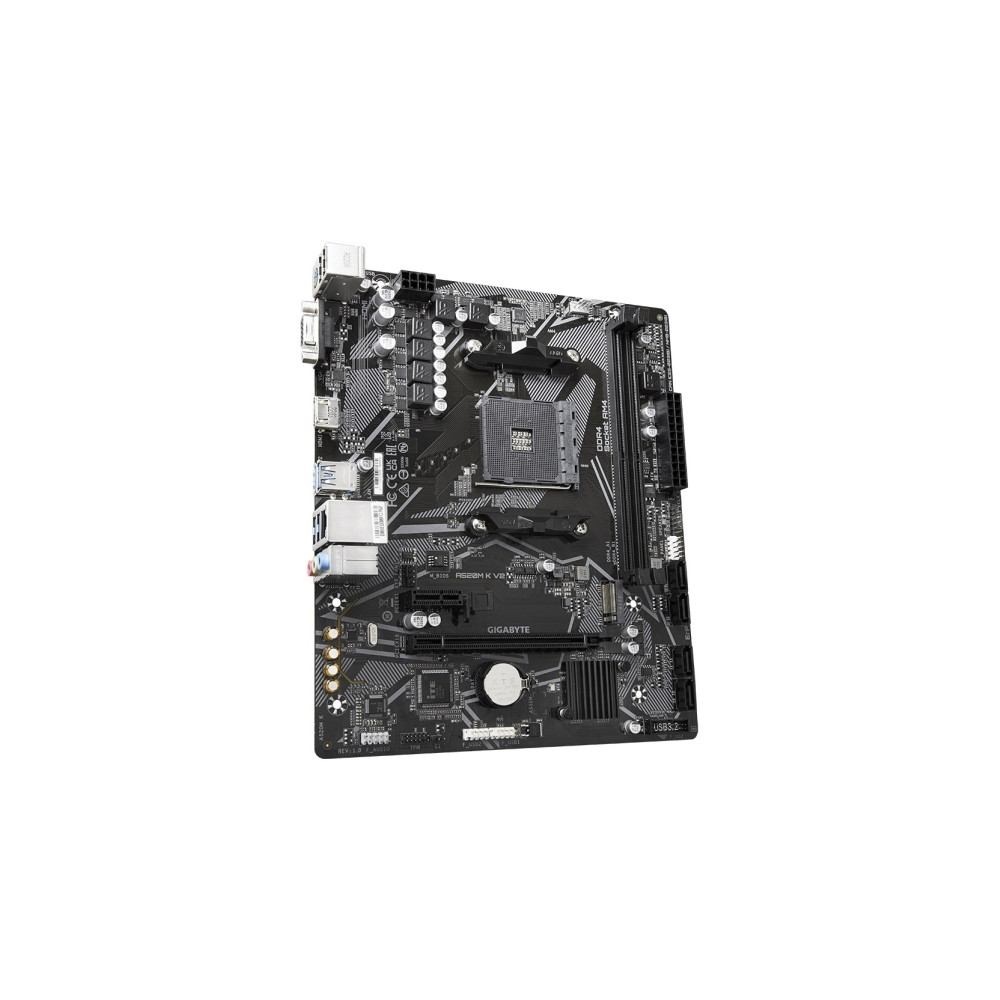 Produktbild för Gigabyte A520M K V2 - 1.0 - moderkort - micro ATX - Socket AM4 - AMD A520