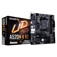 Produktbild för Gigabyte A520M K V2 - 1.0 - moderkort - micro ATX - Socket AM4 - AMD A520