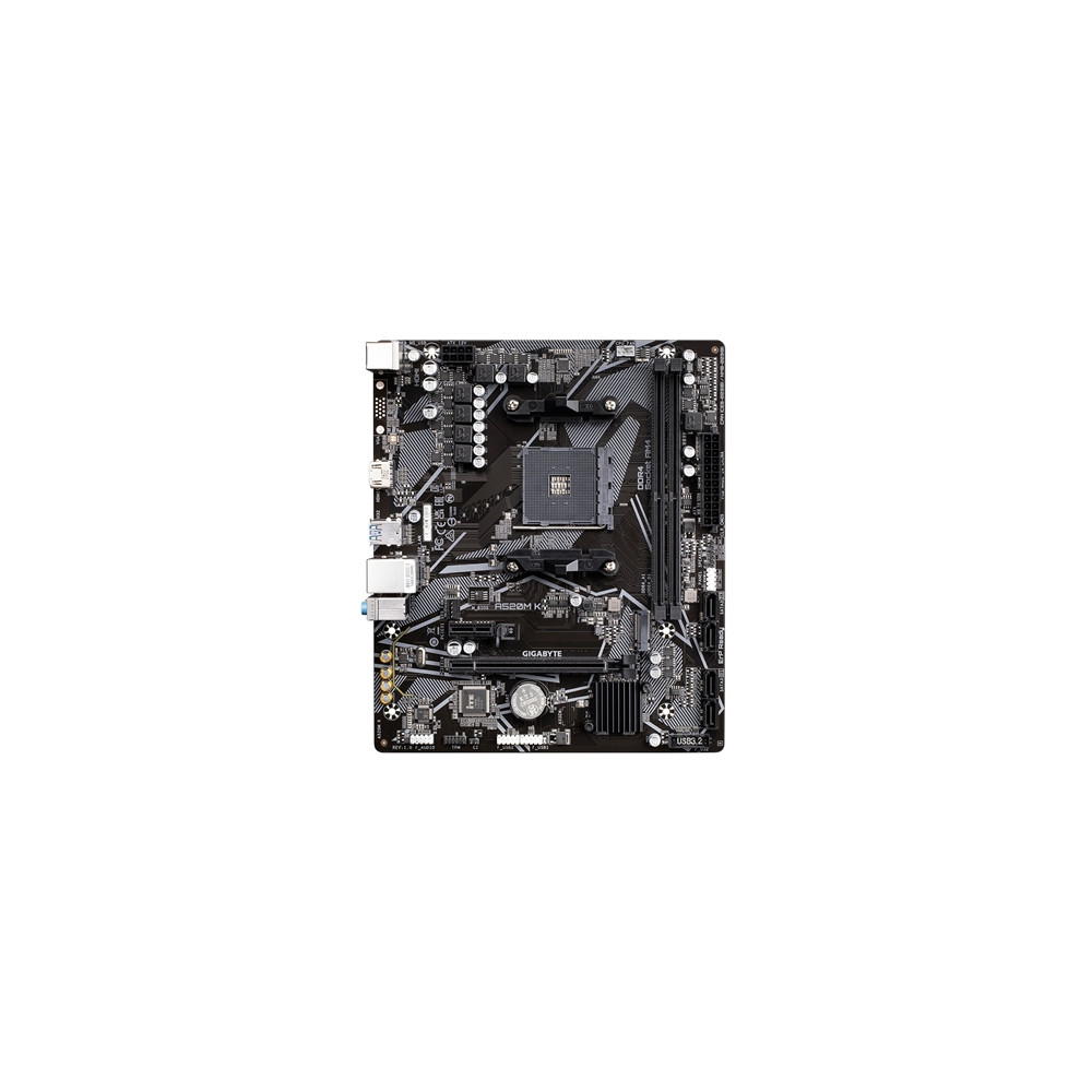 Produktbild för Gigabyte A520M K V2 - 1.0 - moderkort - micro ATX - Socket AM4 - AMD A520