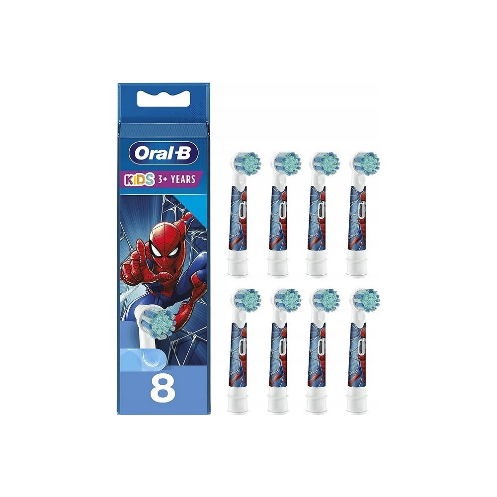Produktbild för Oral-B Kids Spiderman tandborsthuvuden