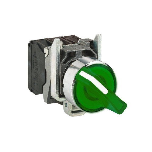 SCHNEIDER ELECTRIC Schneider Electric XB4, Grön, IP66, IK06, 30 mm, 68 mm, 47 m...
