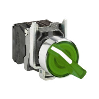 Produktbild för Schneider Electric XB4, Grön, IP66, IK06, 30 mm, 68 mm, 47 m...