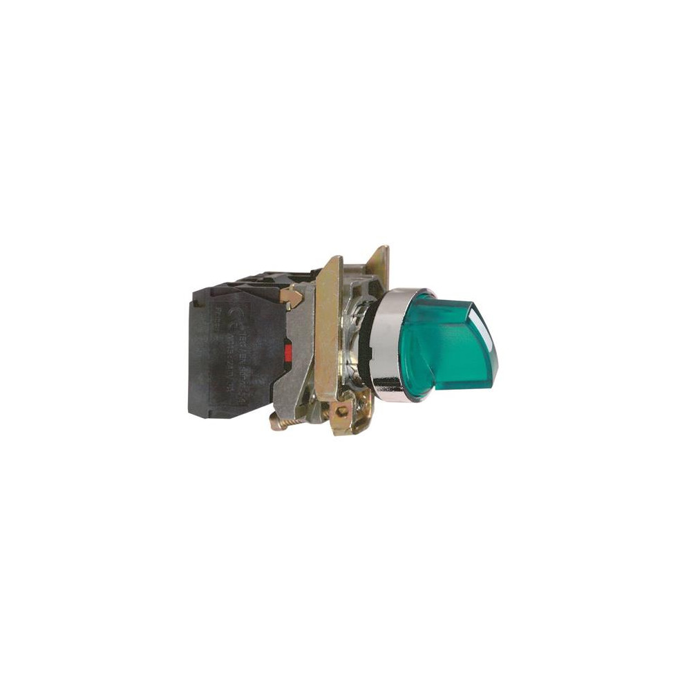 Produktbild för Schneider Electric XB4, Grön, IP66, IK06, 30 mm, 68 mm, 47 m...