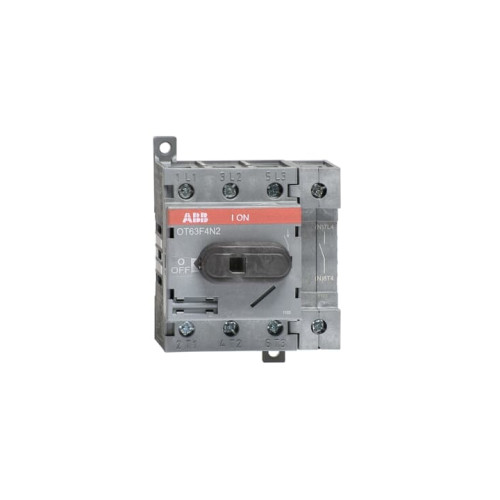 ABB ABB OT63F4N2, Lastbrytare, 4P, Kabel, Grå, IP20, 1,5