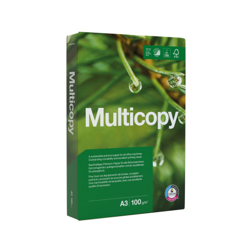 Multicopy Skrivarpapper Original A3 100g vit - Kopieringspapper