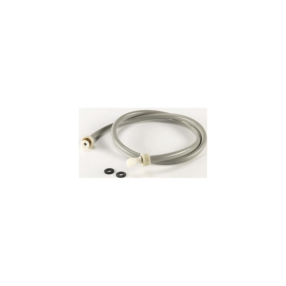 Produktbild för NEOPERL PVC-slang grå 3/4" rak x 3/4" vinkel 1500 mm (kallt...