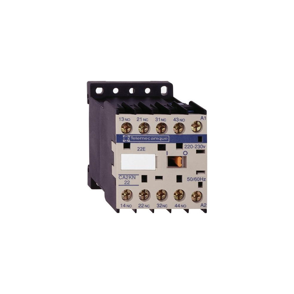 Produktbild för Schneider Electric TeSys K control relay, Svart, Vit, 230 V,...