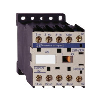 Produktbild för Schneider Electric TeSys K control relay, Svart, Vit, 230 V,...
