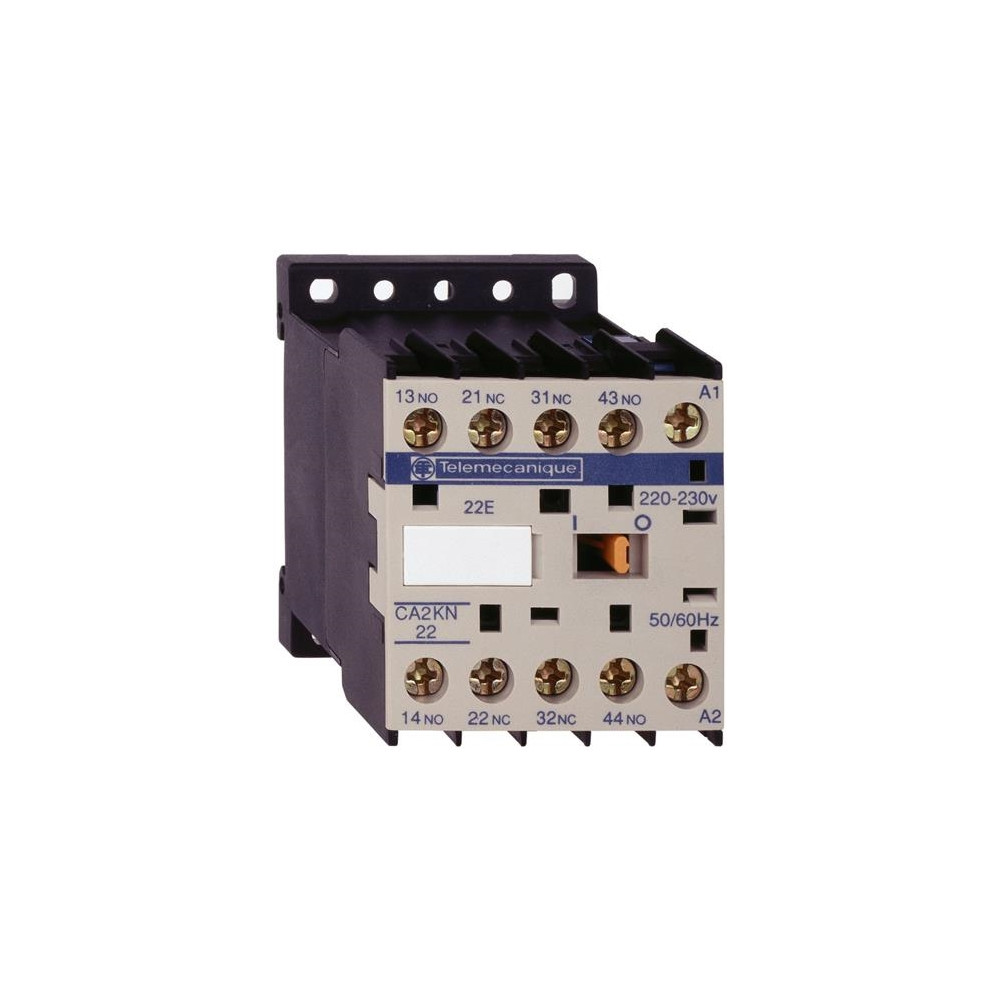 Produktbild för Schneider Electric TeSys K control relay, Svart, Vit, 230 V,...