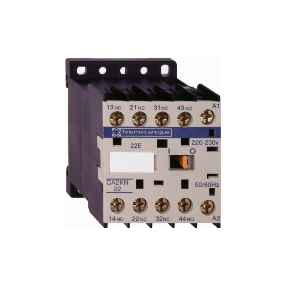 Produktbild för Schneider Electric TeSys K control relay, Svart, Vit, 230 V,...