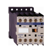 Produktbild för Schneider Electric TeSys K control relay, Svart, Vit, 230 V,...
