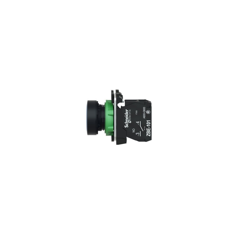 Produktbild för Schneider Electric XB5, Knapp, XB5, IP66, IK03, Klass II, 30...