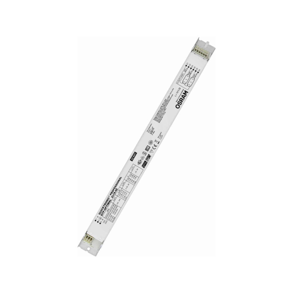 Produktbild för Osram QTP-OPTIMAL 2x18-40, Belysning, strömförsörjning, Vit,...