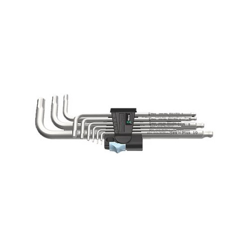 Wera Wera 3950/9 - L-nyckelsats - 9 delar
