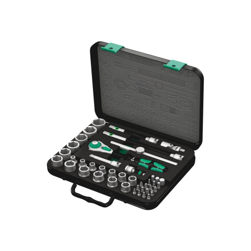 WERA WERK Wera Zyklop 8100 SB 2 - ratcheting torque wrench with bit and socket set - 43 delar