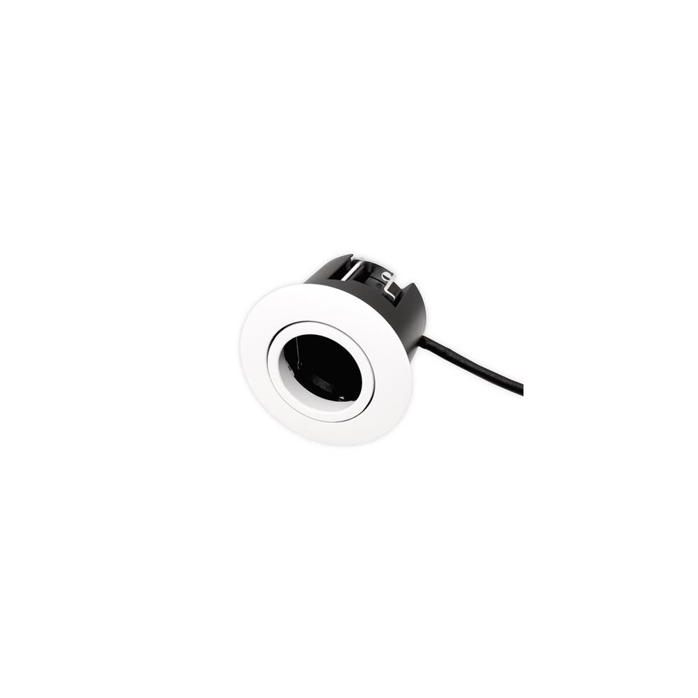 Produktbild för Luna Quick install 2.0 downlight ISO GU10 matt vit inomhus/u...