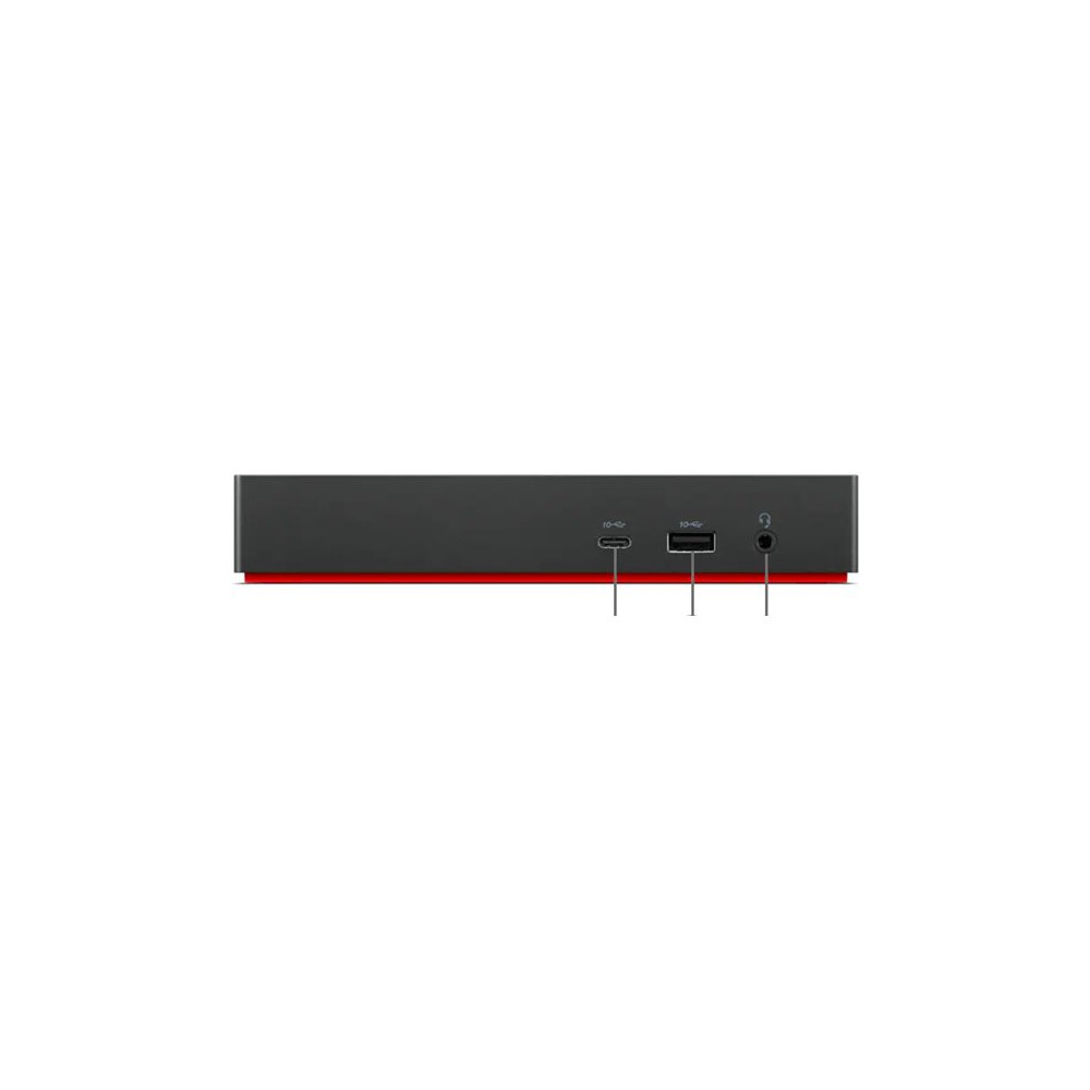 Produktbild för Lenovo - dockningsstation - USB-C - HDMI, 2 x DP - 1GbE