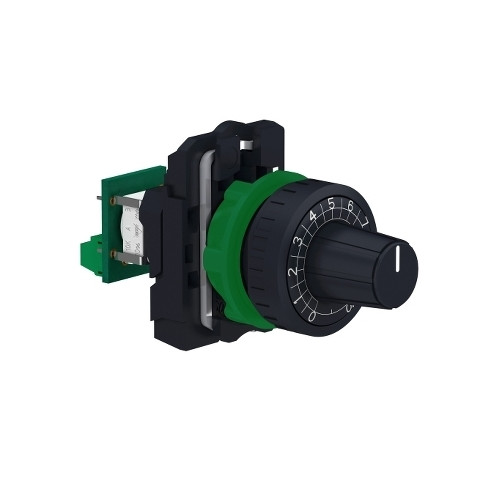 SCHNEIDER ELECTRIC Schneider Electric XB5, Cermet, D 6 mm shaft, IP66, IK03, 48...