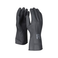 Produktbild för Kemihandsker, OX-ON® Chemical Comfort 6301, sort, str. 10, 1...
