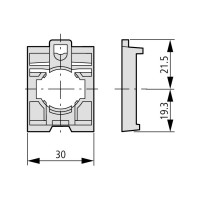 Produktbild för Eaton M22-A, Svart, IEC/EN 60947-5 UL 508 CSA-C22.2 No. 14-0...