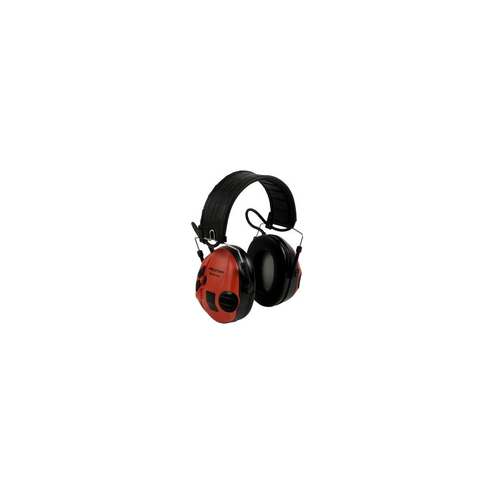 Produktbild för 3M MT16H210F-478-RD, Huvudband, Svart, H=29 M=23 L=16, 26 dB...