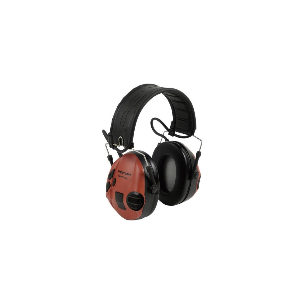 Produktbild för 3M MT16H210F-478-RD, Huvudband, Svart, H=29 M=23 L=16, 26 dB...