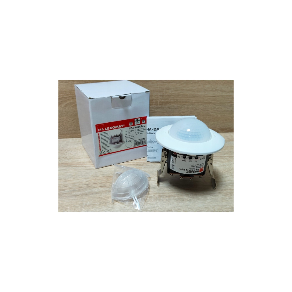 Produktbild för B.E.G. 92591 PD4-M-DAA4G-i Tilstedeværelsessensor 24m vit DA...