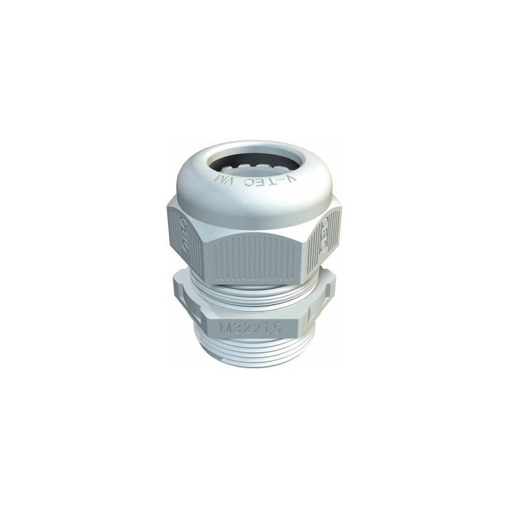 Produktbild för OBO Bettermann 2022872 kabelinföring 1,5 mm plast, PA ljusgr...