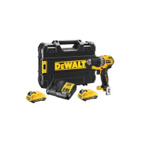 Produktbild för DeWALT DCD701D2-QW, Eldriven skruvdragare, Pistolhandtag, Sv...