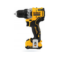 Produktbild för DeWALT DCD701D2-QW, Eldriven skruvdragare, Pistolhandtag, Sv...