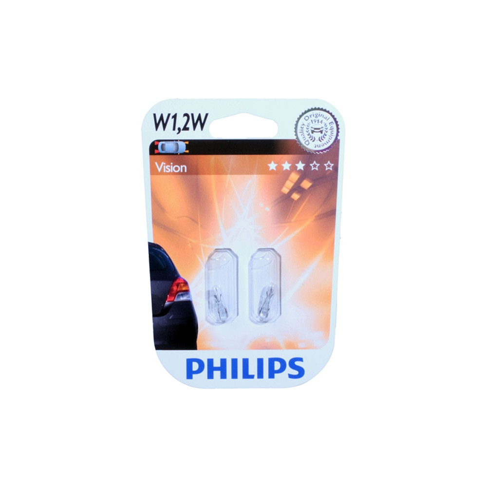 Produktbild för Philips Vision 1,2W 12V instrumentlampa