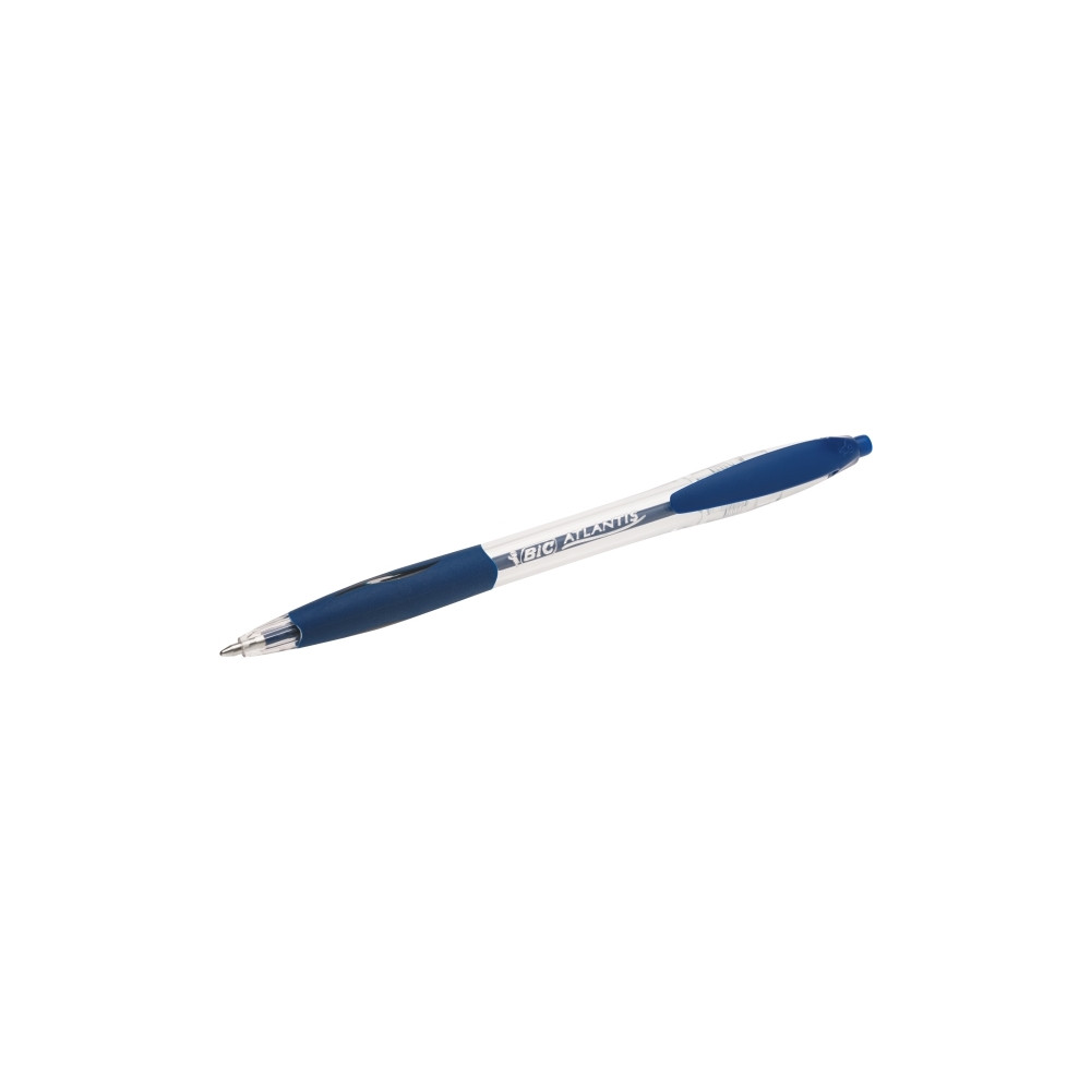 Produktbild för Kulspetspenna BIC Atlantis, medium, blå