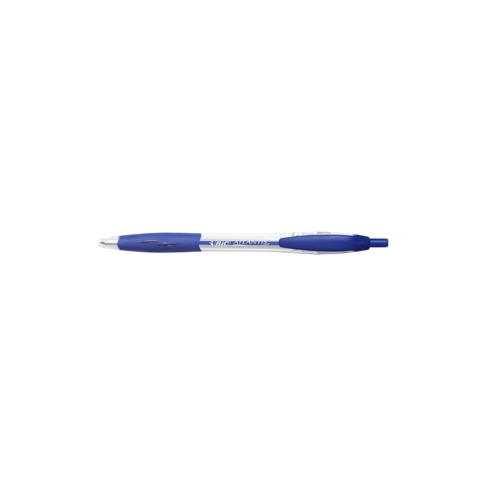 Produktbild för Kulspetspenna BIC Atlantis, medium, blå