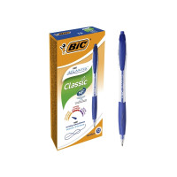 Produktbild för Kulspetspenna BIC Atlantis, medium, blå