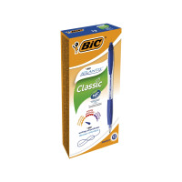 Produktbild för Kulspetspenna BIC Atlantis, medium, blå