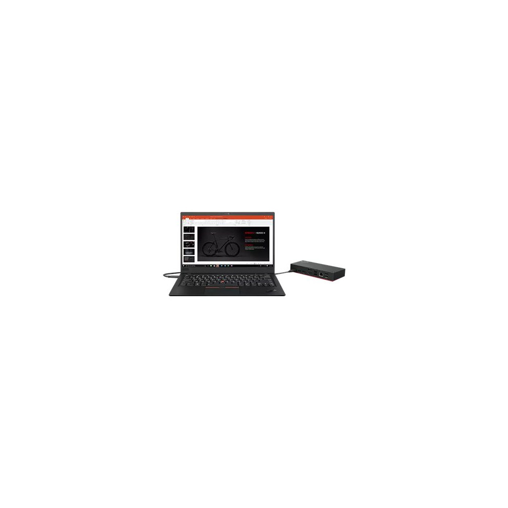 Produktbild för Lenovo ThinkPad Universal USB-C Dock - dockningsstation - USB-C - HDMI, 2 x DP - 1GbE