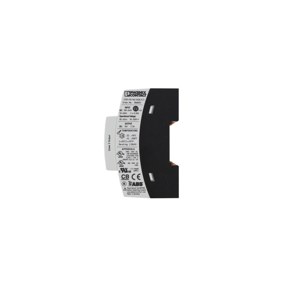 Produktbild för Phoenix Contact switchad strömförsörjning 100-240V AC/24V DC...