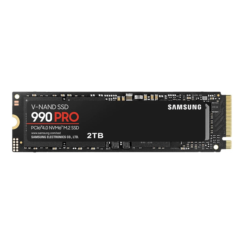 Produktbild för Samsung 990 PRO MZ-V9P2T0BW - SSD - 2 TB - PCIe 4.0 x4 (NVMe)